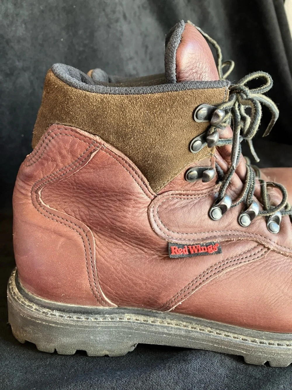 Red Wing Steel Toe Work Boots Men’s 7.5/Women’s 9.5 Safety Oil Resistant Leather
